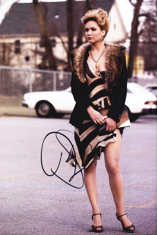 Jennifer Lawrence authentic signed celebrity 10x15 Photo Poster painting |Cert Autographed A0002