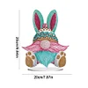 Gnome de Pâques en forme spéciale de bureau diamant art kits chambre à coucher décoration de table
