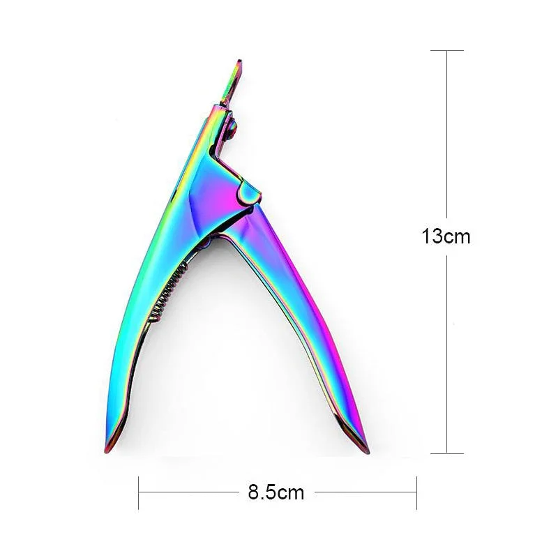 Nail Pliers Click Nose Silicon Design For Nail Clippers Gel Polish Remove Pedicure Manicure Color Nail Art Tools-Nail Inspo