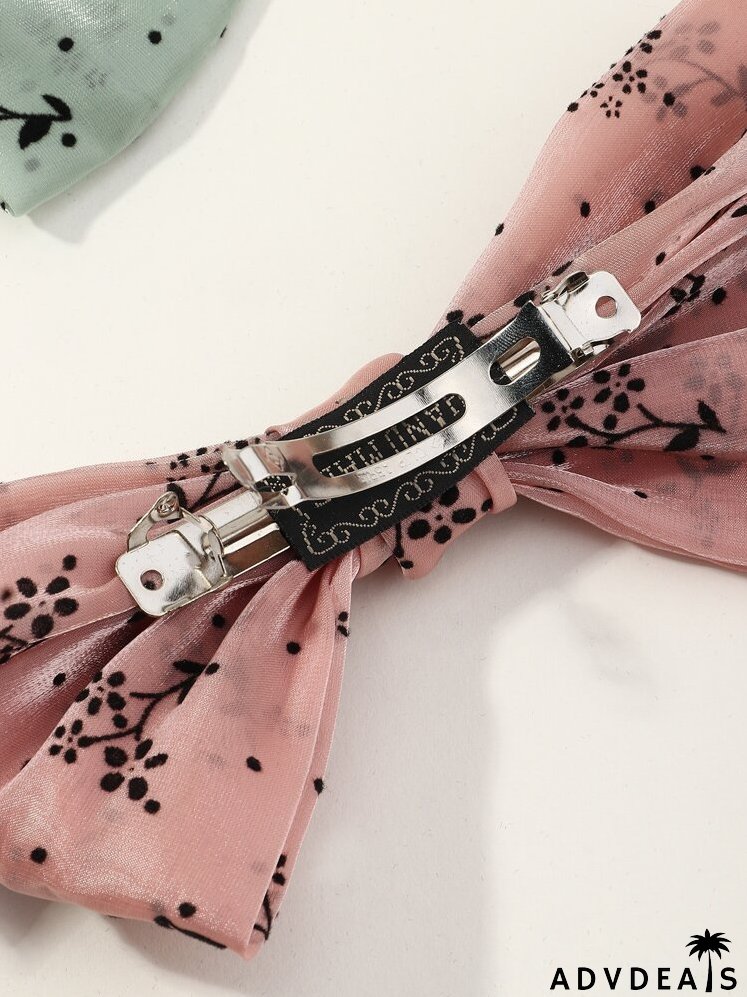 4pcs Bow Knot Hair Clip