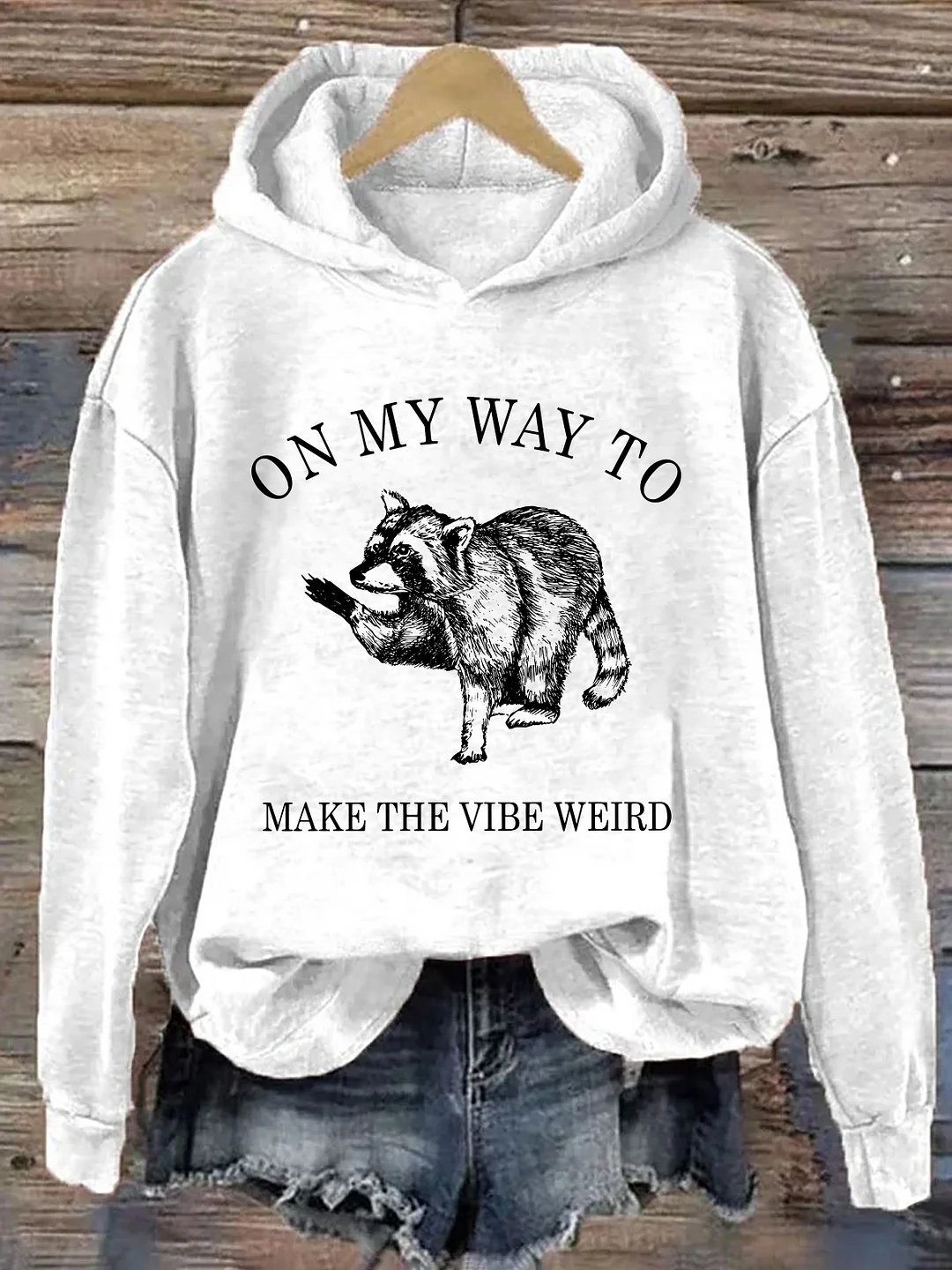 On My Way To Make The Vibe Weird Hoodie
