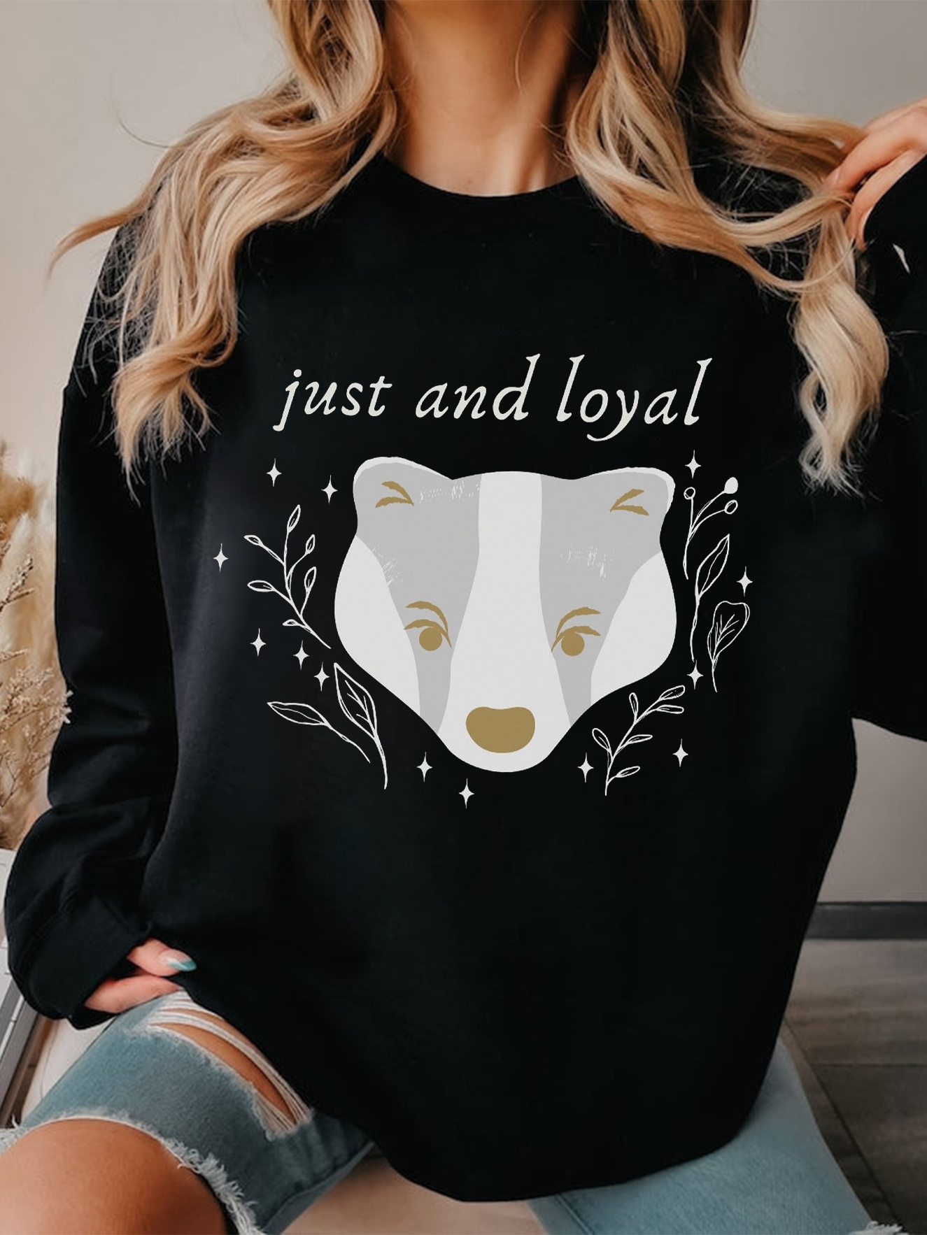 Just And Loya Sweatshit Wizard Sweatshirt / DarkAcademias /Darkacademias