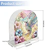 Acrylic Napkin Holder Diamond Painting Kit for Home Table Decor (Hummingbird)