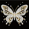 Butterfly DIY Pearl Diamond Painting Kit for Adult Home Decor 25x25cm With Frame