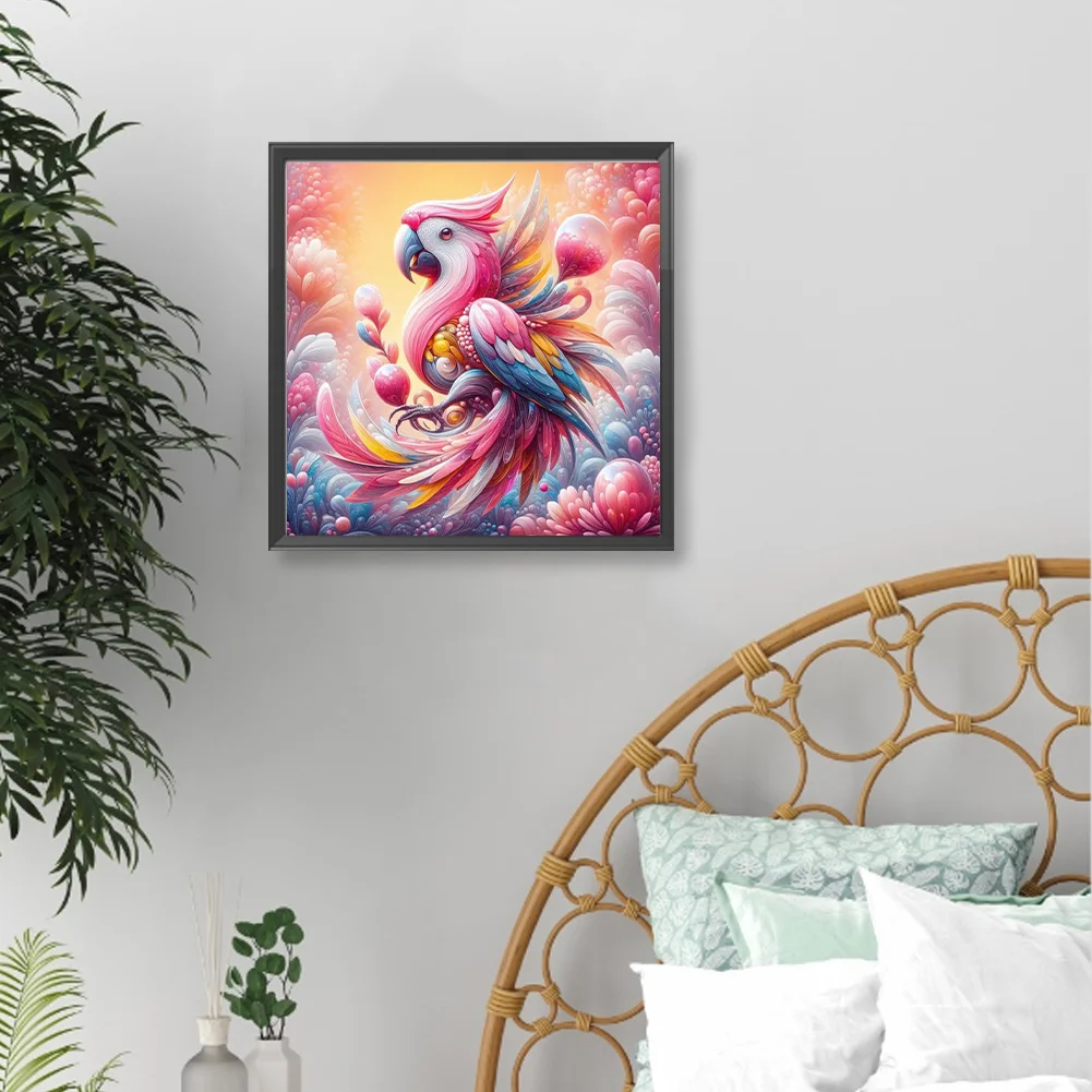 Diamond Painting - Full Round Drill - Parrot(Canvas|40*40cm)