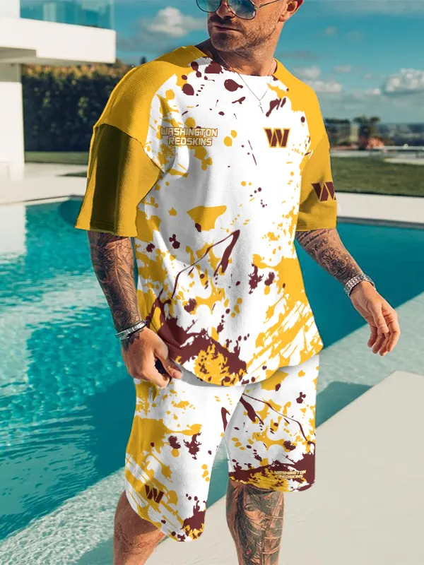 Washington Commanders Limited Edition Top And Shorts Two-Piece Suits