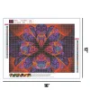 Abstract Art Flower  | Full Round Diamond Painting Kits