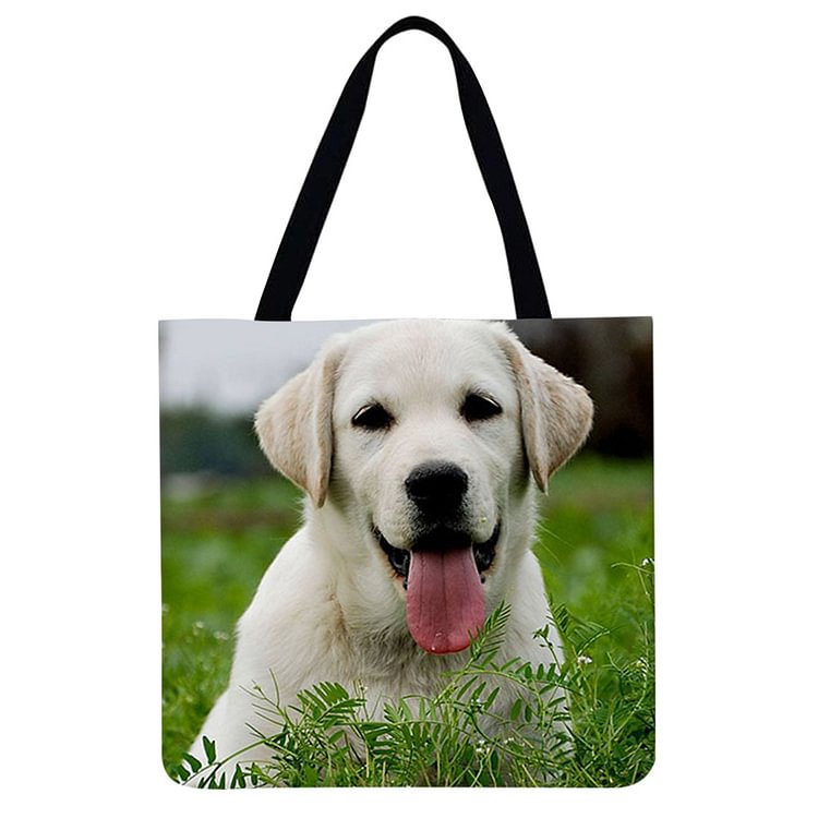 Dog - Linen Tote Bag