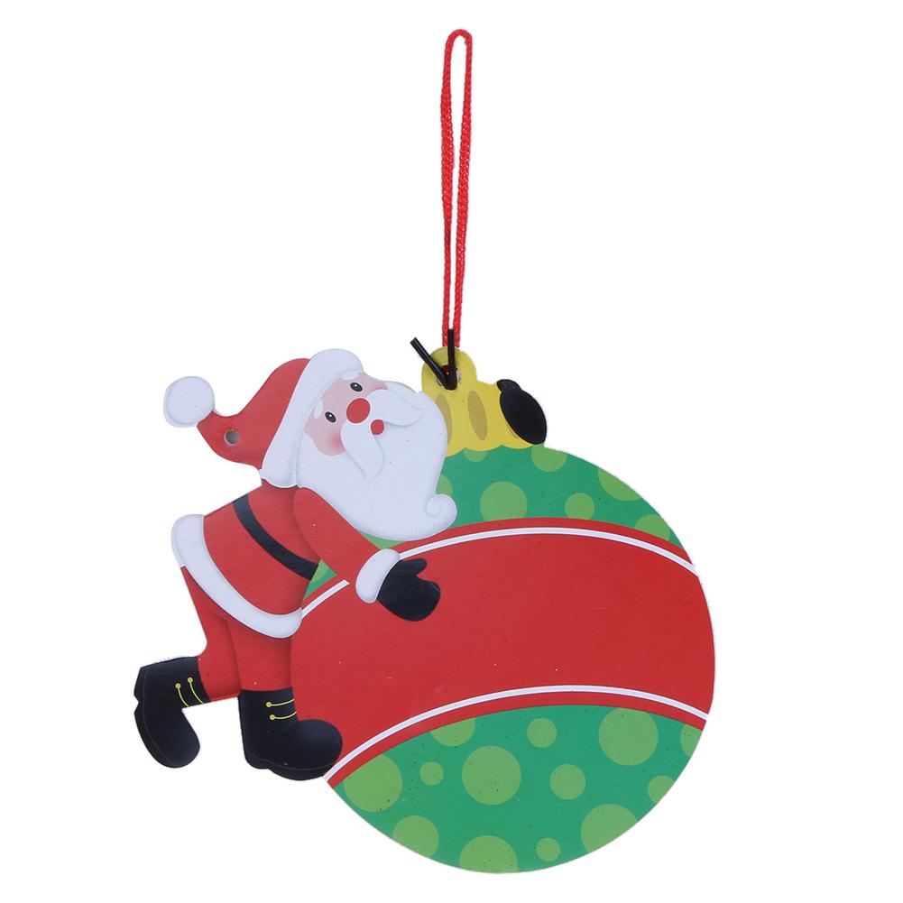

Merry Christmas Shaped Letters Snowman Santa Claus Christmas Tree Hanging, 04, 501 Original