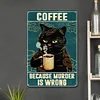 Cat - Metal Tin Signs(8*12Inch/12*16Inch) - Animal