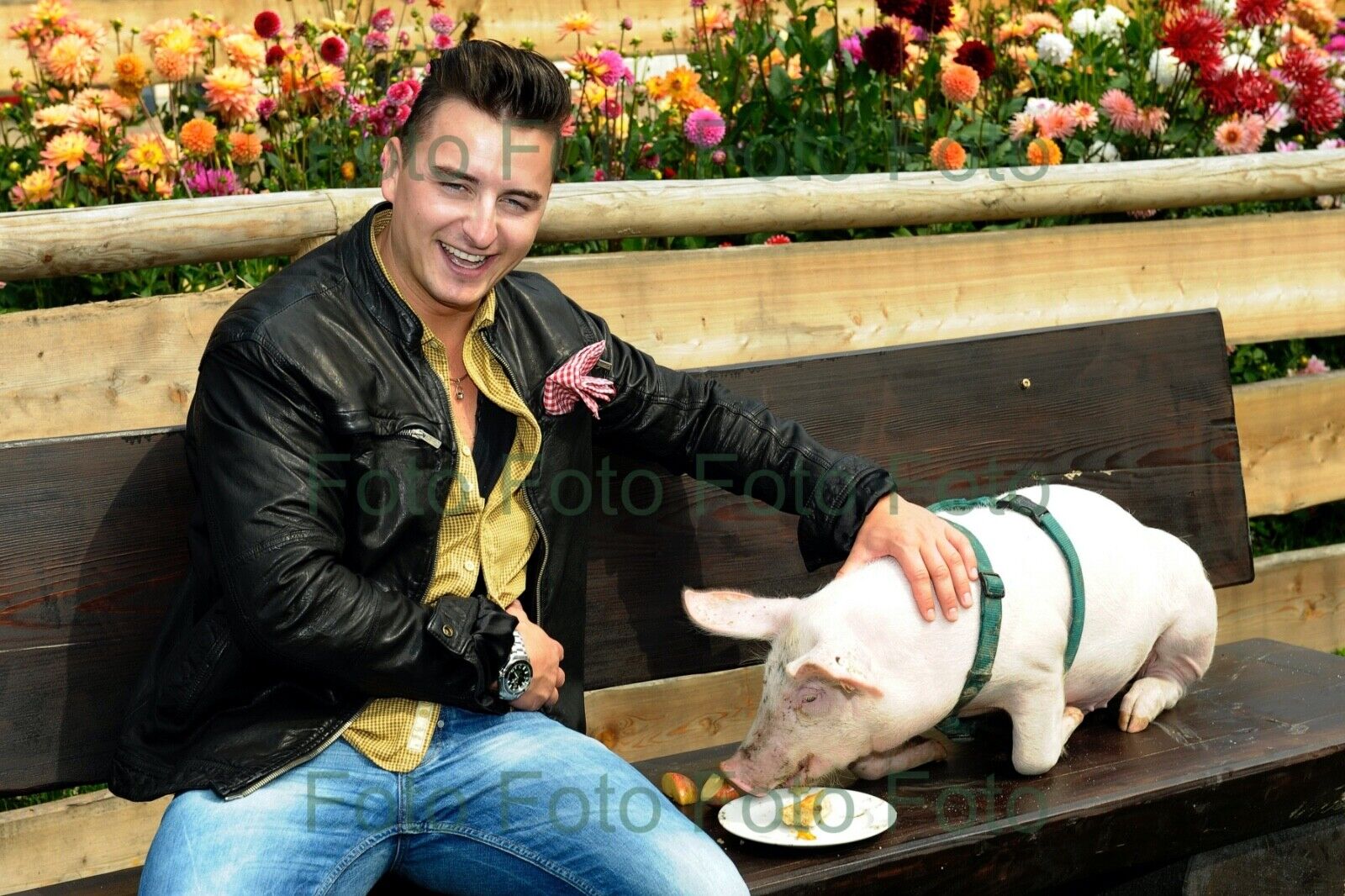 Andreas Gabalier Volks Musik Foto 20 x 30 cm ohne Autogramm (Be-81