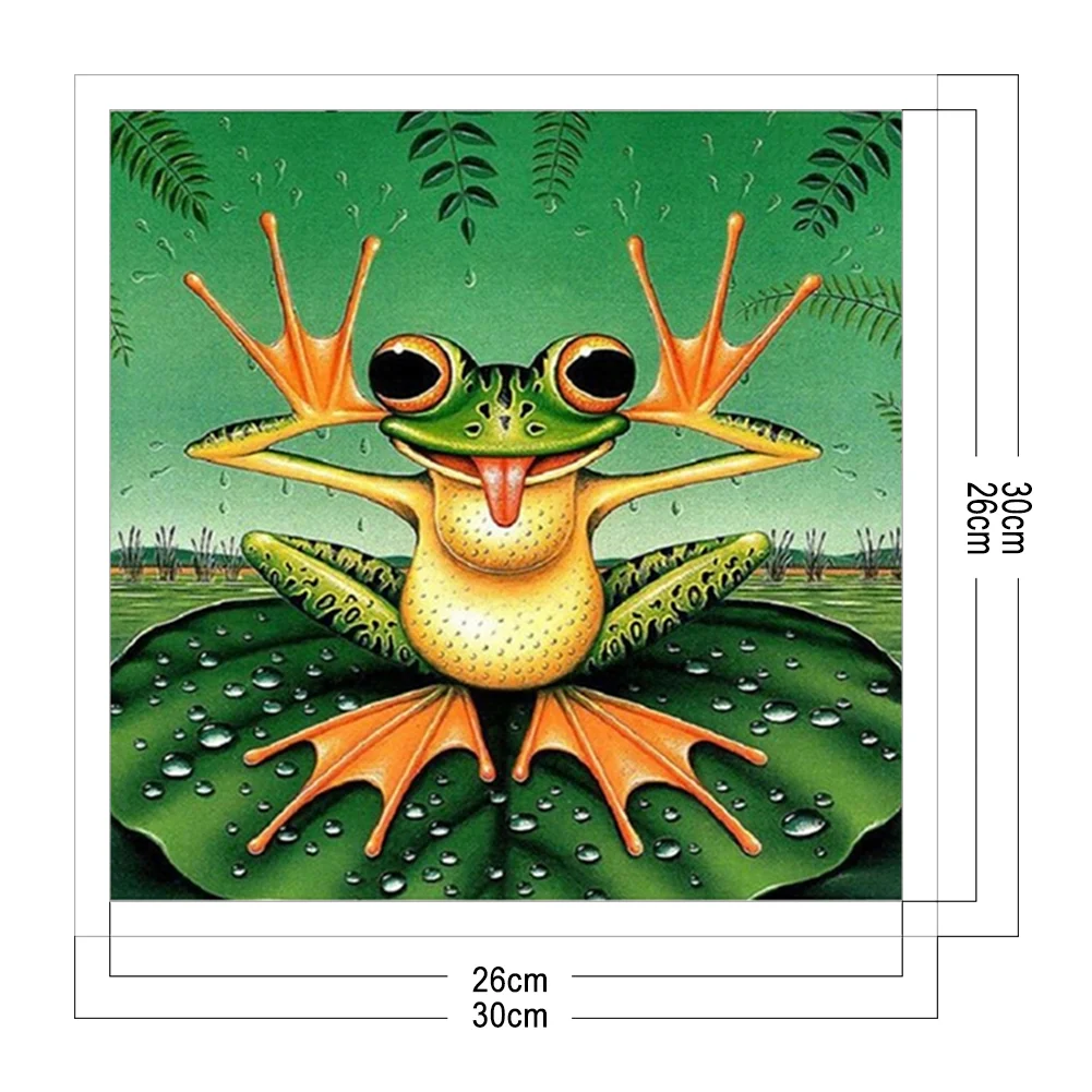 11CT Full Stamped Cross Stitch - Scenery House Countryside(Canvas|40*50CM) - Eco-Friendly Cotton Thread