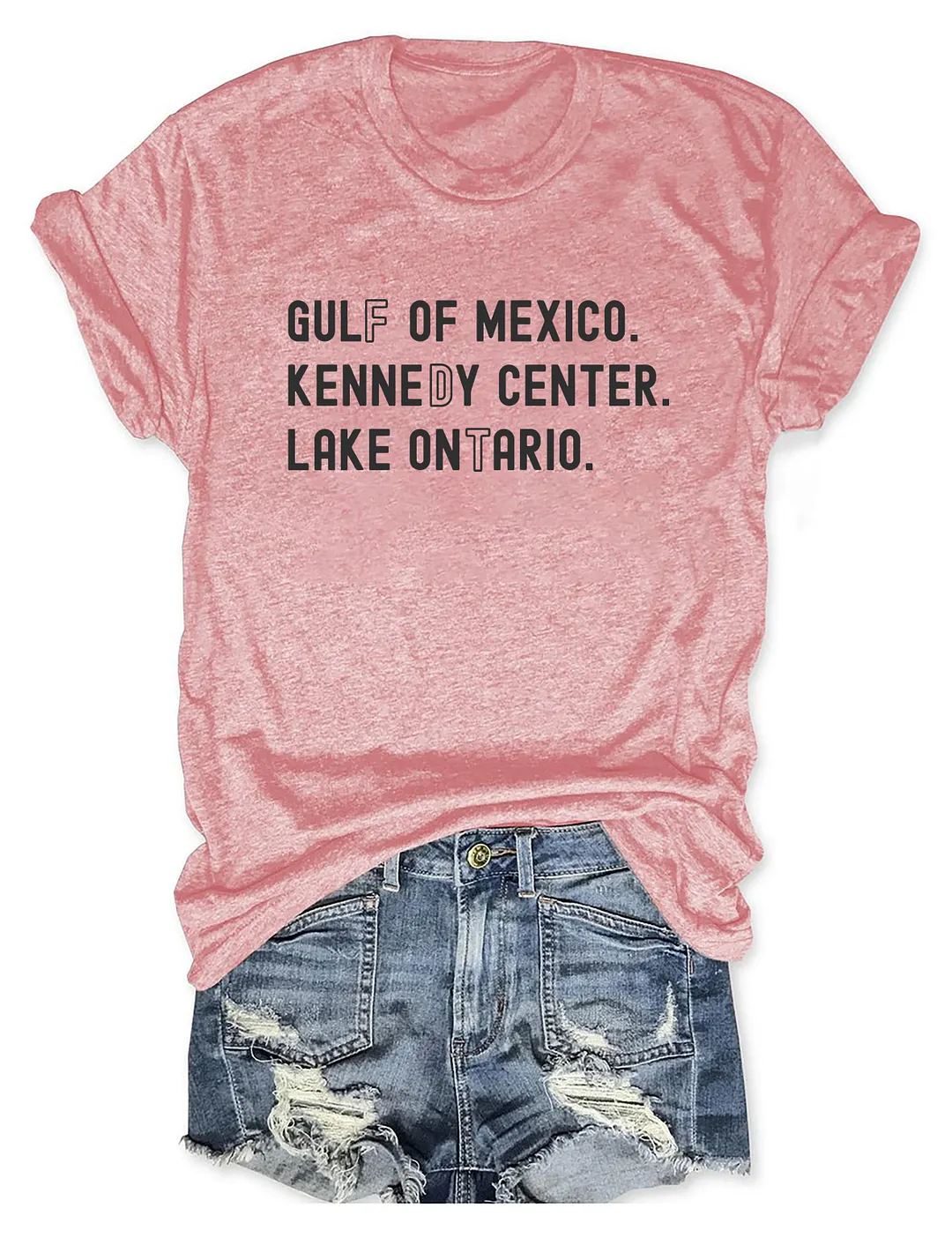 Gulf Of Mexico Kennedy Center Lake Ontario T-shirt