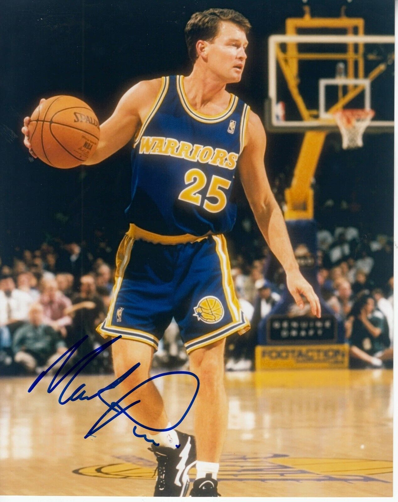 Mark Price #0 8x10 Signed Photo Poster painting w/ COA Golden State Warriors 031719