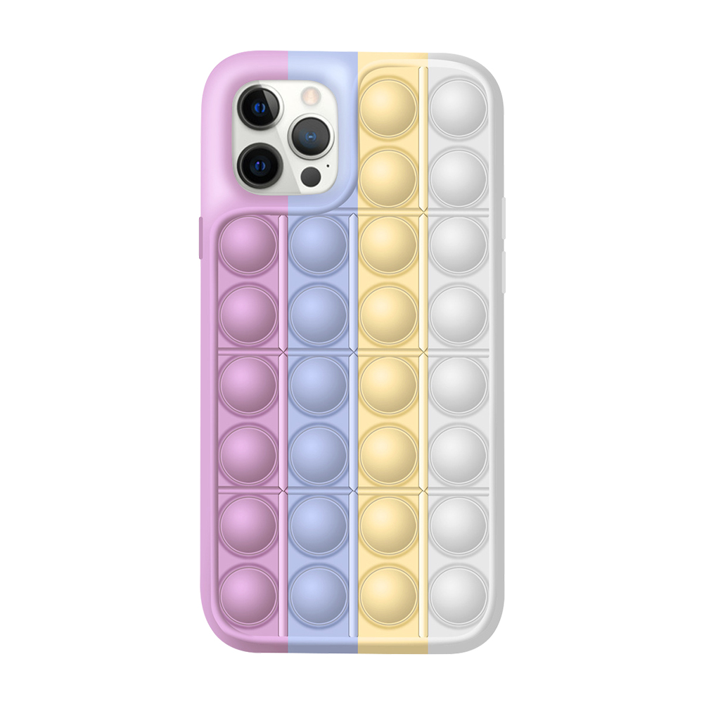 

Pink White - Push Bubble Phone Case For iPhone, Iphone 12, 501 Original