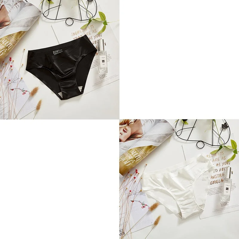 2 Pcs Sports Seamless Panties Woman Underwear Seamless Female Briefs Lingerie For Woman Underwear Wholesale New 2021 BANNIROU