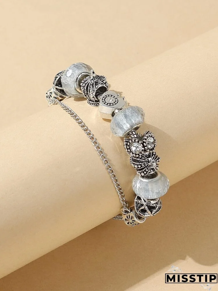 Rhinestone Decor Bracelet