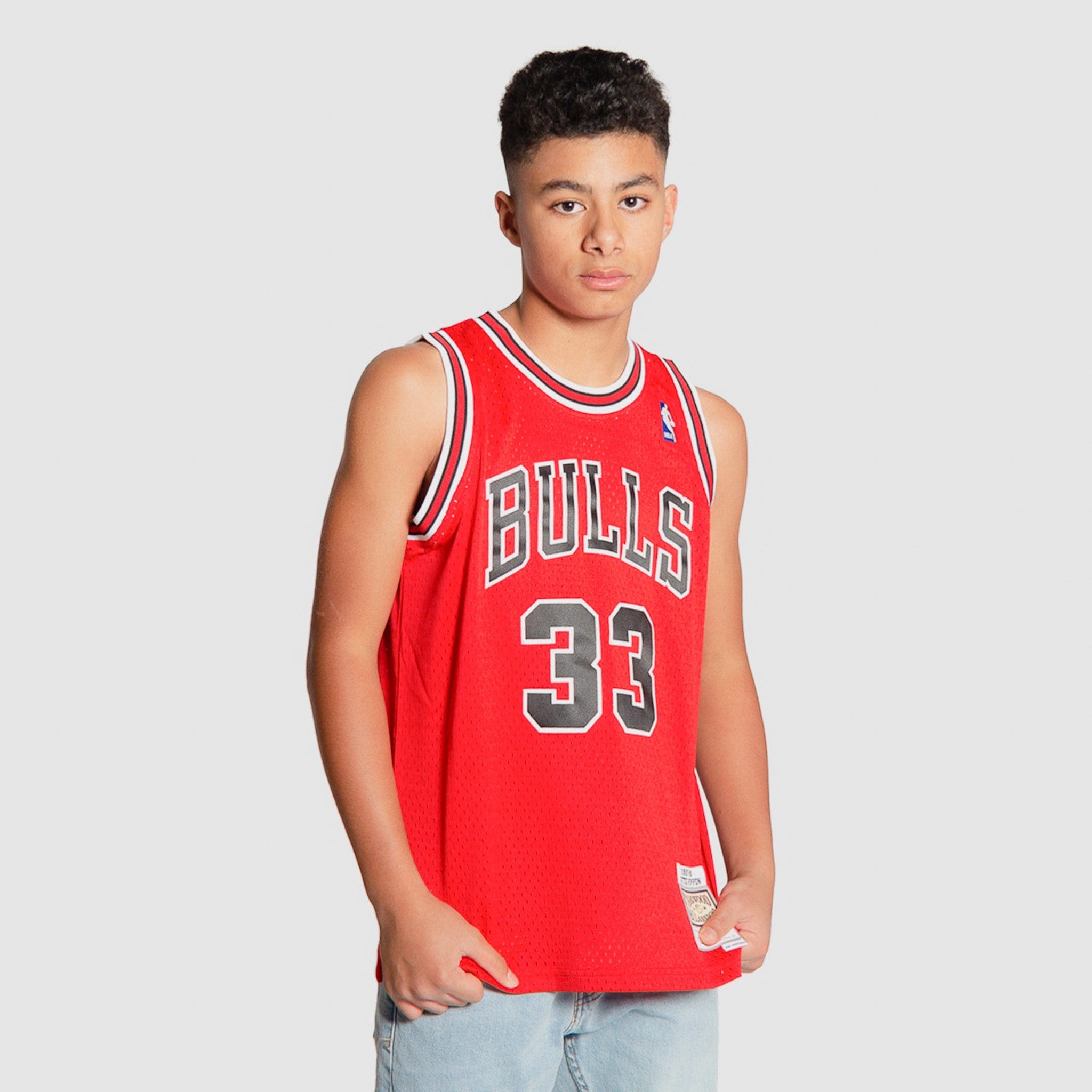 Scottie Pippen Chicago Bulls HWC Youth NBA Swingman Jersey mysite