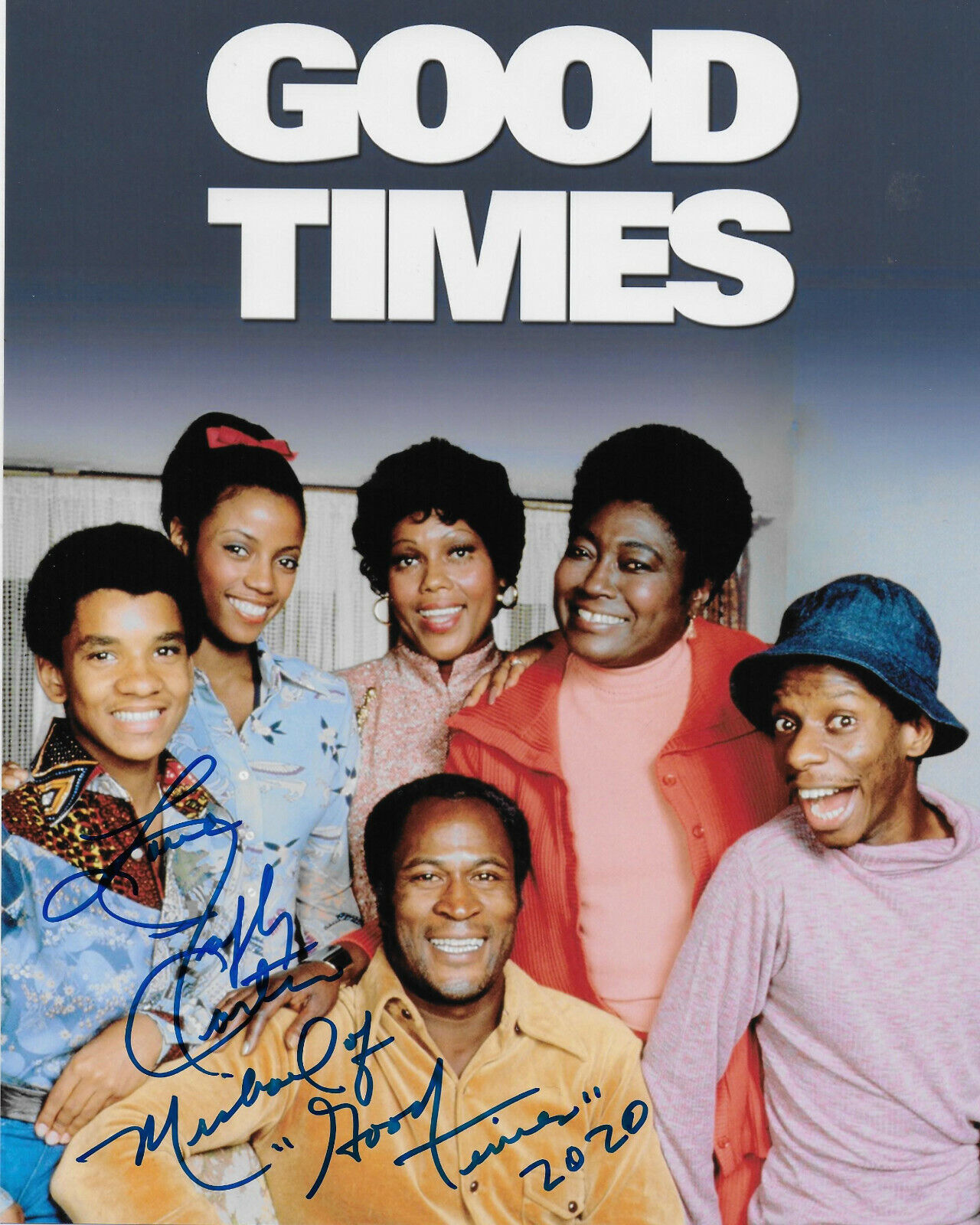 Ralph Carter Good Times Original Autographed 8X10 Photo Poster painting #6