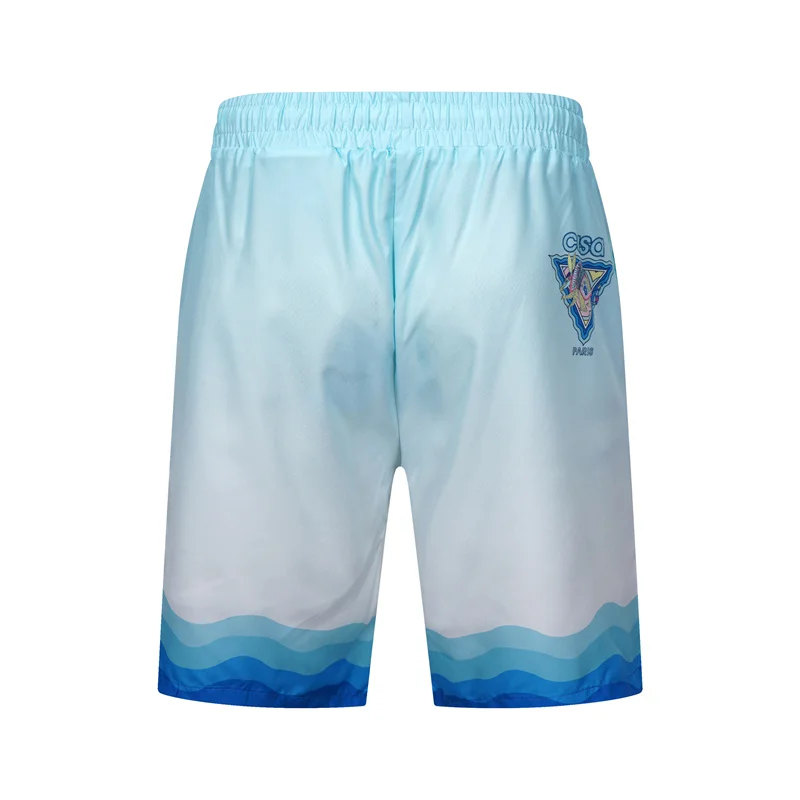 Casablanca 2023SS New Product Silk Short Sleeve Shirt