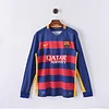 2015/2016 Retro Long Sleeve Barcelona Home Football Shirt 1:1 Thai Quality