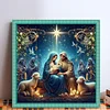 Christmas Jesus-14CT Stamped Cross Stitch 40*40cm/15.75*15.75in