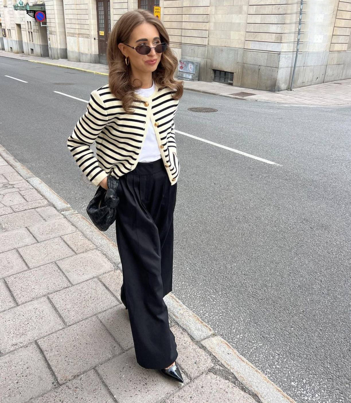 Ootddress Striped Knit 2 Piece-Set Shorts Women Fashion Zebra Printed Cardigan And High Waist Patchwork Shorts Sets Knitwear Outfits