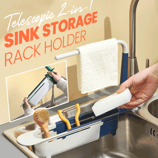 New storage rack for family retractable sink🔥Buy 3 Get 1 Free (Free Shipping)🔥