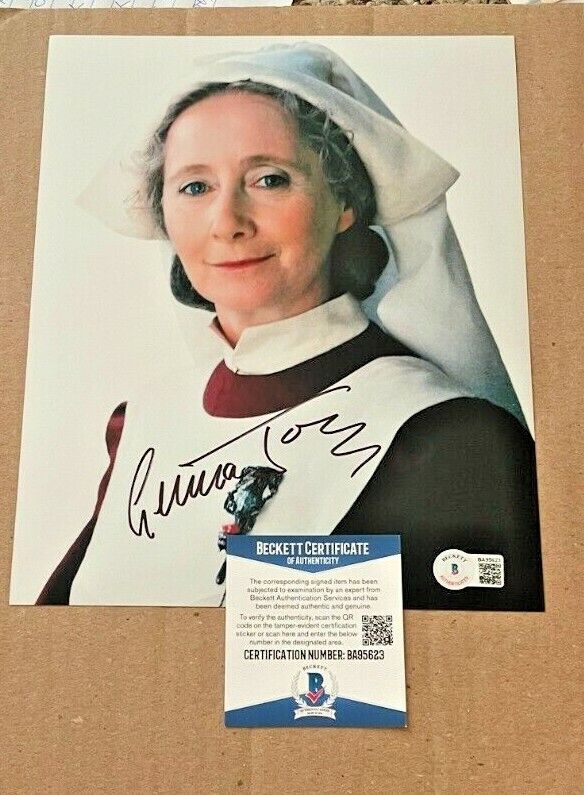 GEMMA JONES SIGNED HARRY POTTER 8X10 Photo Poster painting BECKETT CERTIFIED BAS