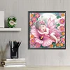 Flower Fairy Girl - Crystal Rhinestone Diamond Painting
