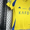 2024-2025 Kids Al-Nassr FC Home Football Shirt 1:1 Thai Quality