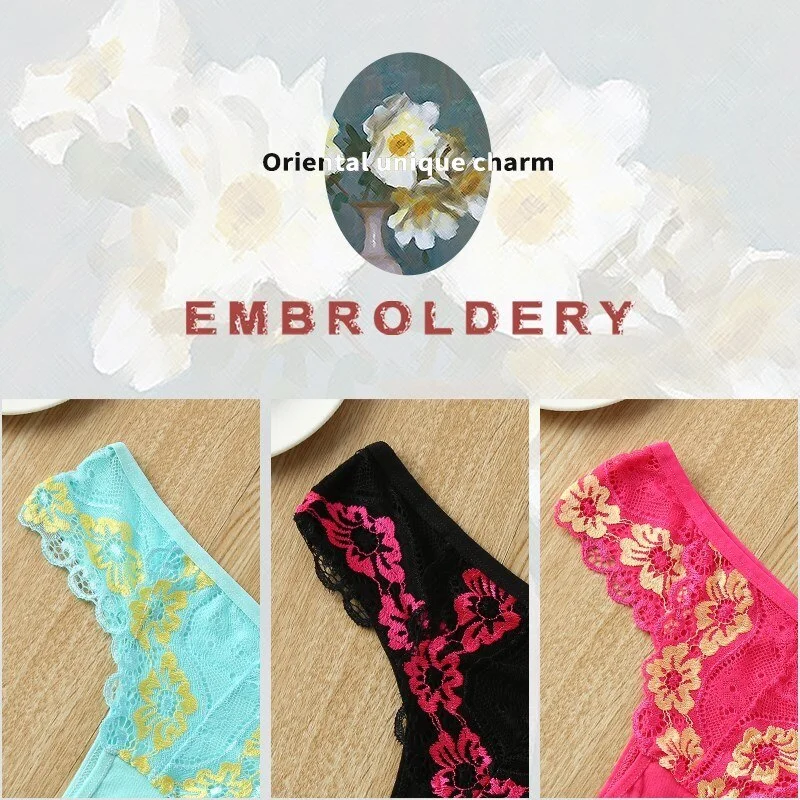 Billionm Sexy Panties Cotton Women G-String Solid Color Printing Female UnderpantsThong Underwear Pantys Low-Waist Lingerie Briefs