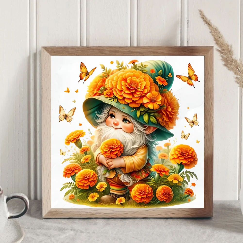 Diamond Painting - Full Round Drill - Flower Goblin(Canvas|30*30cm)