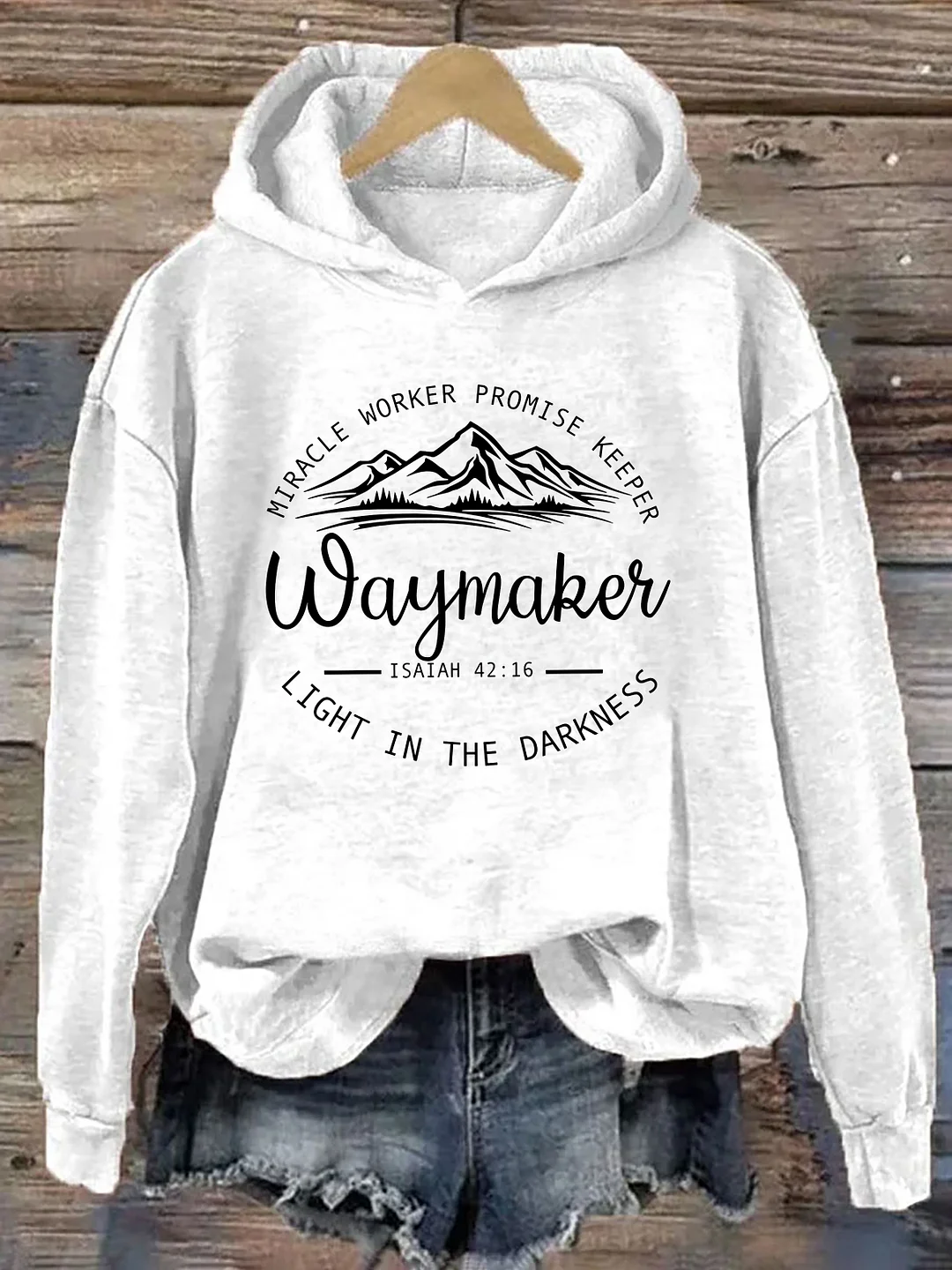 Miracle Worker Promise Keeper Waymaker Hoodie