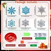 12pcs Special Shape Diamond Drawing Snowman Christmas Santa Hanging Ornament Kit