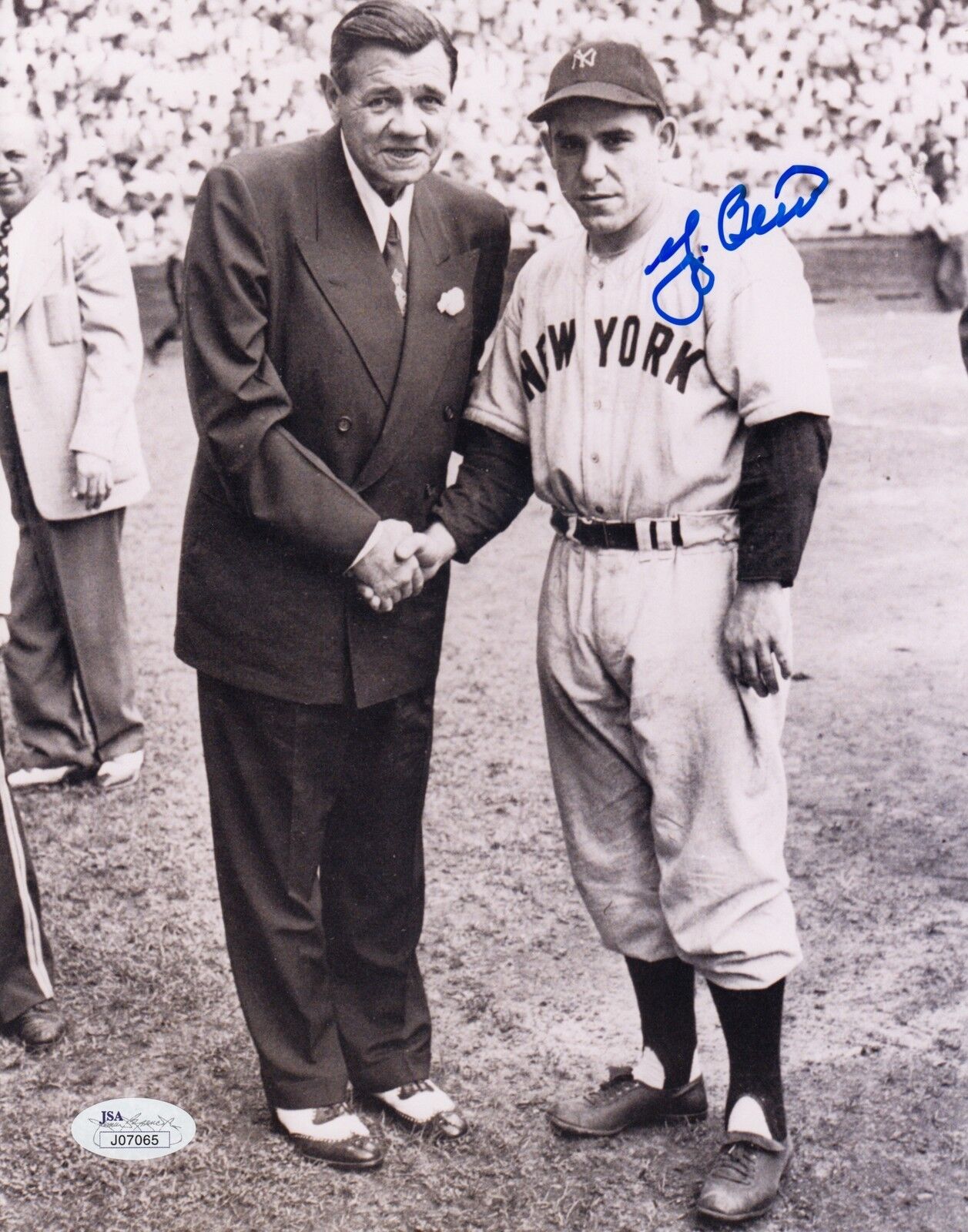 Yogi Berra #11 8x10 Signed WJSA Certification New York Yankees 021818