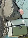 Double Layers Lunch Bag Leak Proof Hand-Held Cooler Box Portable Picnic Trip Bag
