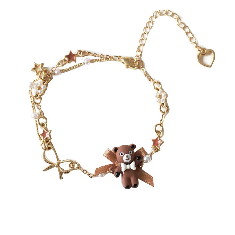 Cute Cartoon Bear Bracelet