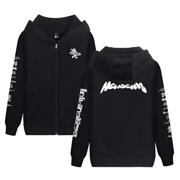 NewJeans Bunnies Club Zip-Up Hoodie