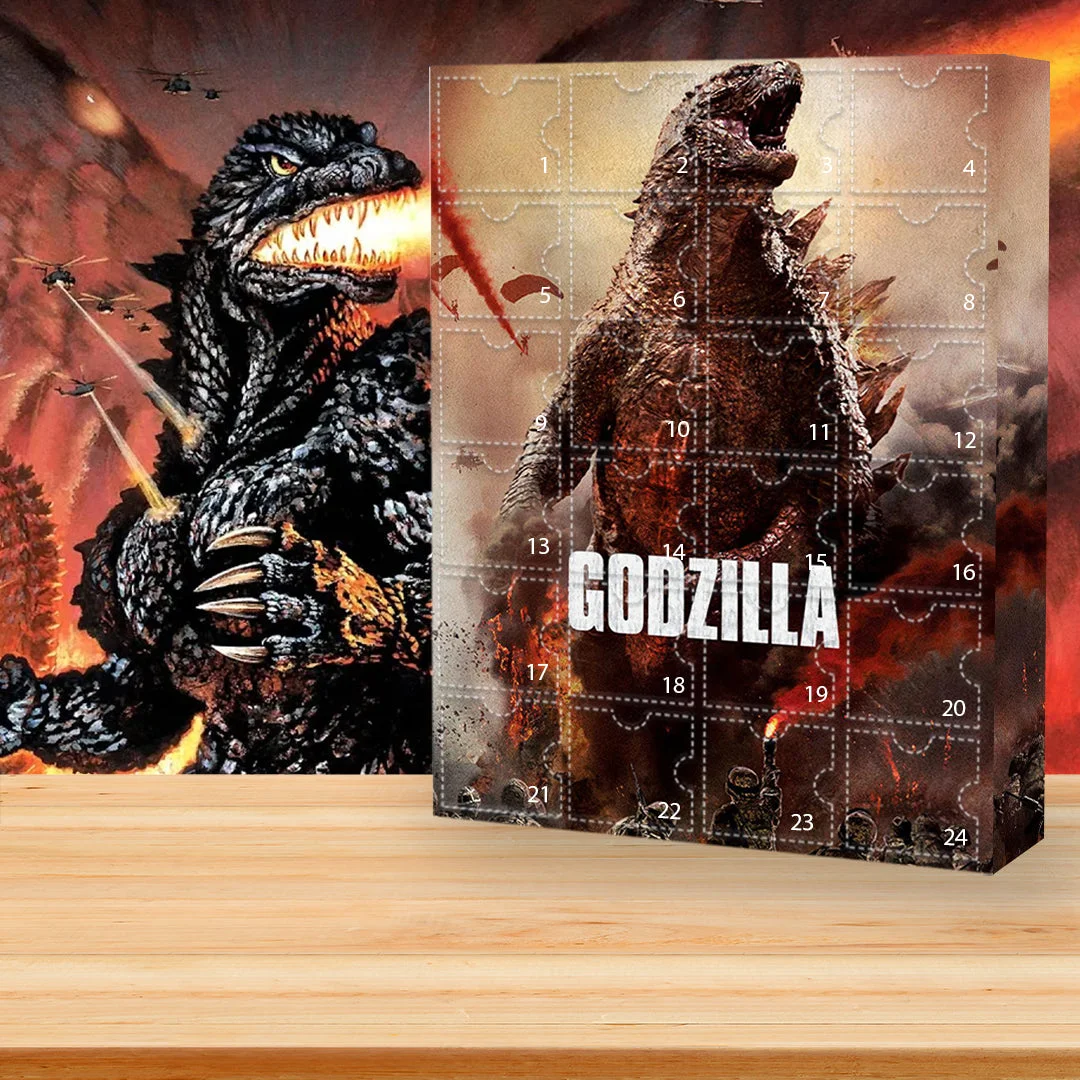 Godzilla Advent Calendar The One With 24 Little Doors