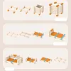🏠 KIT DE CONSTRUCTION EN BOIS COTTAGE 3D &ndash; &Eacute;DUCATIF & CR&Eacute;ATIF POUR ENFANTS!