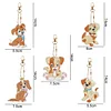 DIY Diamond Painting Keychain-5pcs/Set Dog Bag Keychain Jewelry Gift