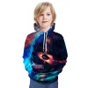 Kid Boy Speed and Passion Tunnel Fashion Loose Hoodie