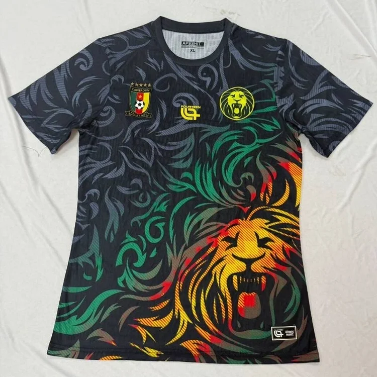 Cameroon 2025 Africa Cup of Nations Pre-match Jersey