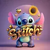 [Multi-Style]Disney stitch-plein diamant rond peinture-30 * 30cm