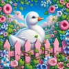 Diamond Painting -DIY Round Drill Duck(40x40cm)