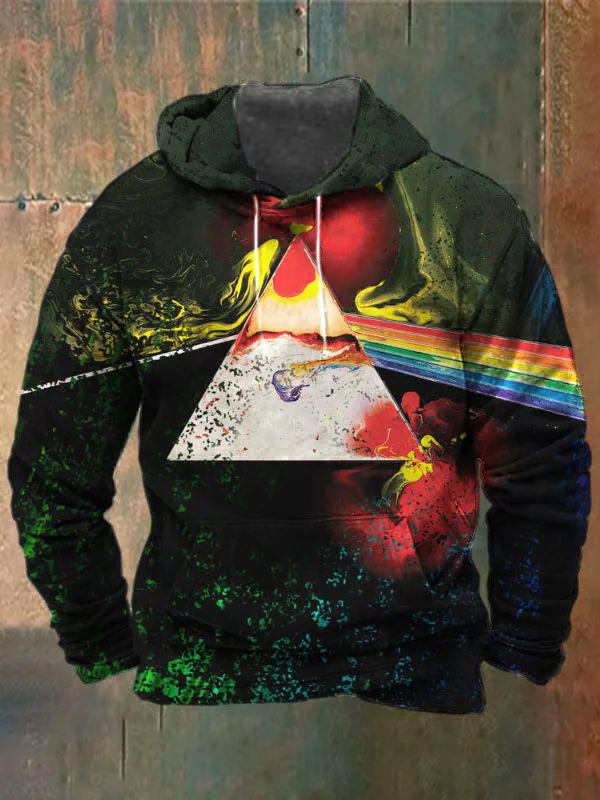 Unisex Pink Floyd Print Heavyweight Hoodies