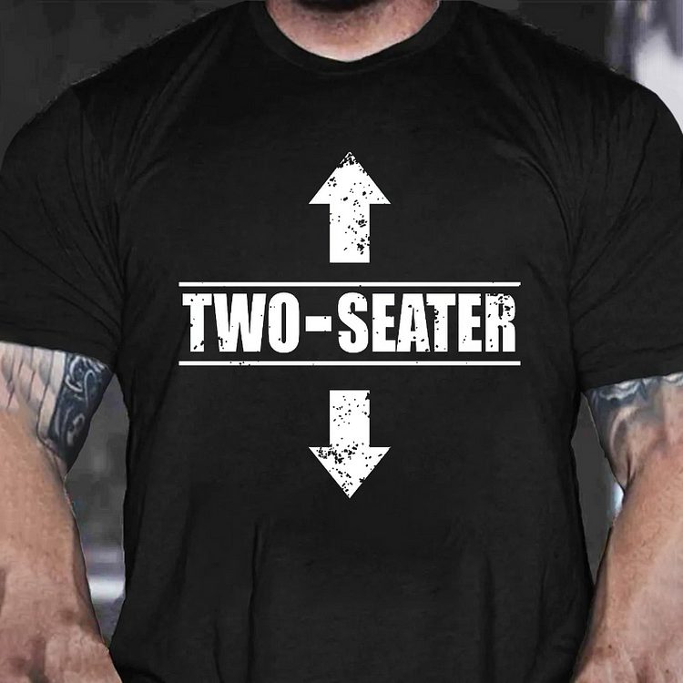 Two Seater Funny T-shirt