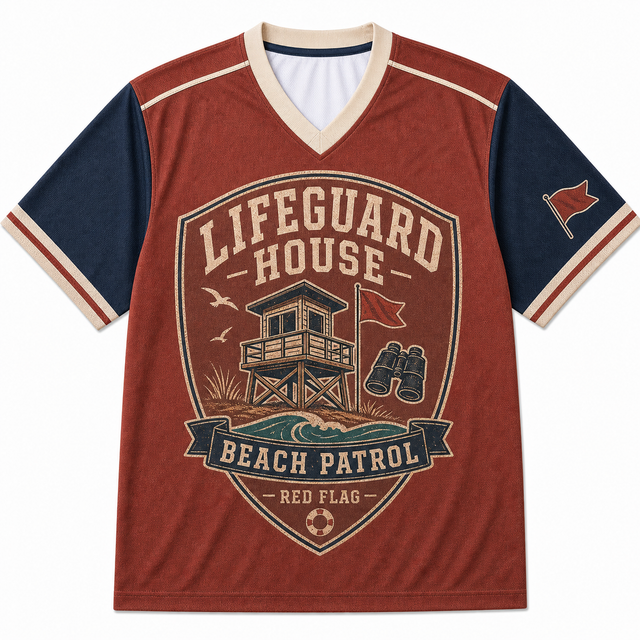 Varsity Lifeguard House Short Sleeve Jersey