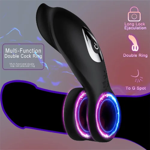 pornhint Pornhint Remote Control Cock Ring Vibrators for Women & Men, Male Penis Ring Clitoris